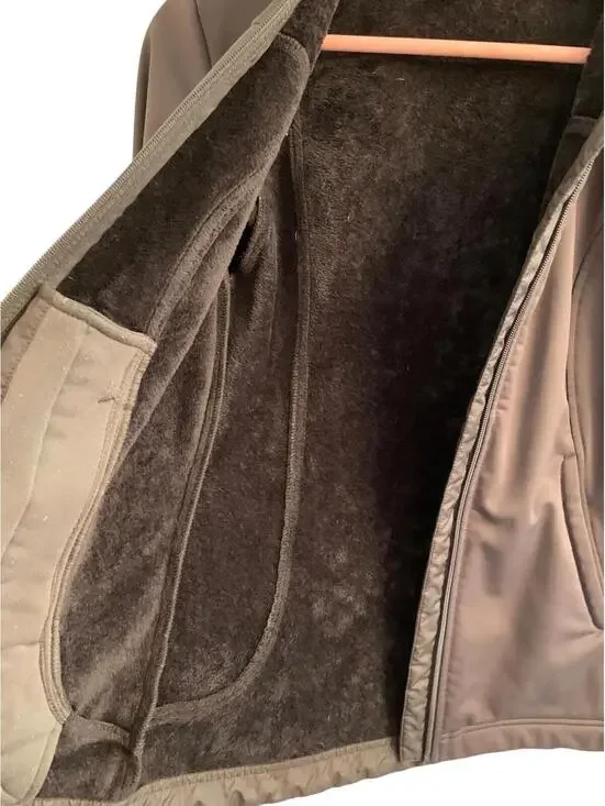 Patagonia Women's Jacket Long Sleeves Size Medium Chocolate Brown Full Zip - Picture 7 of 9